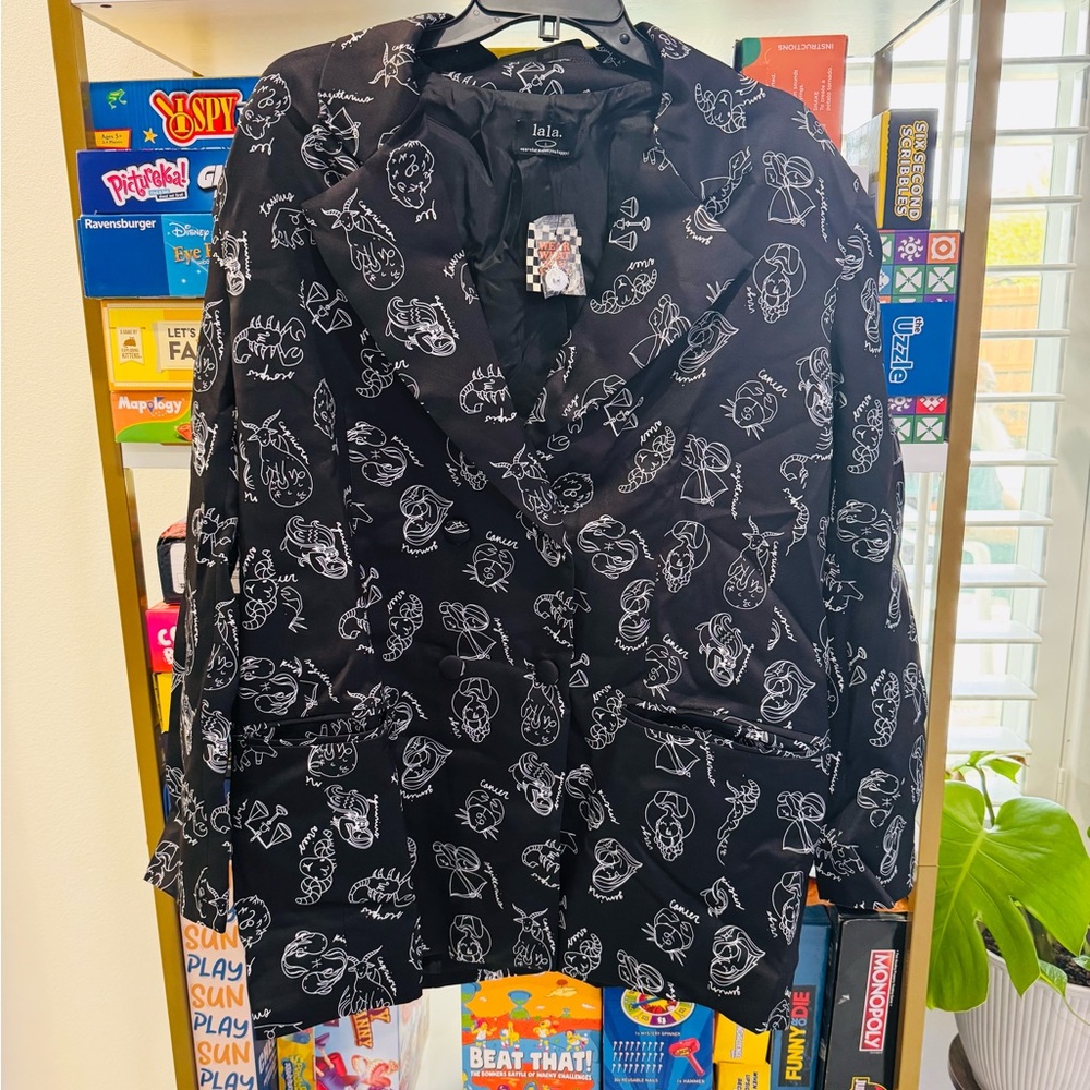 Dressed In LALA Zodiac Blazer Large